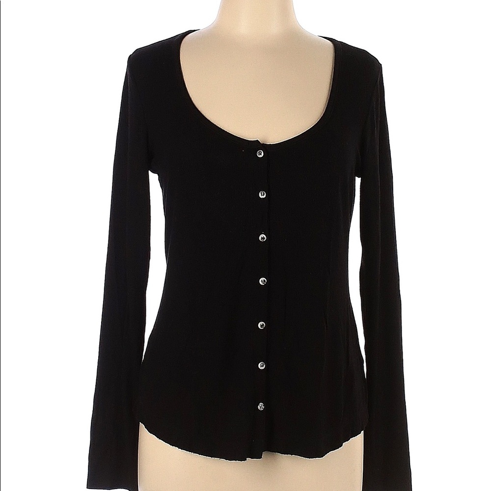 NNW Socialite Black BUTTON DOWN